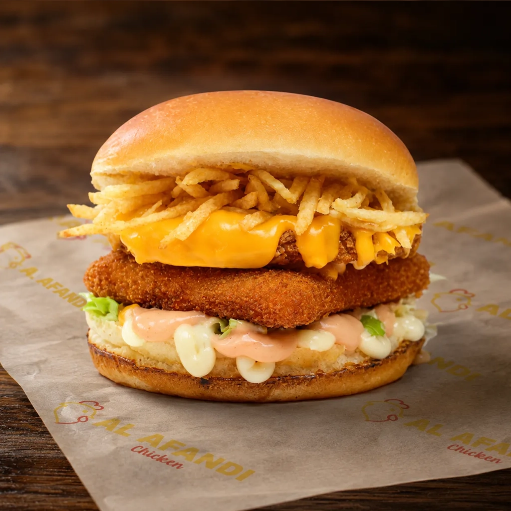 Mozzarella Chicken Burger